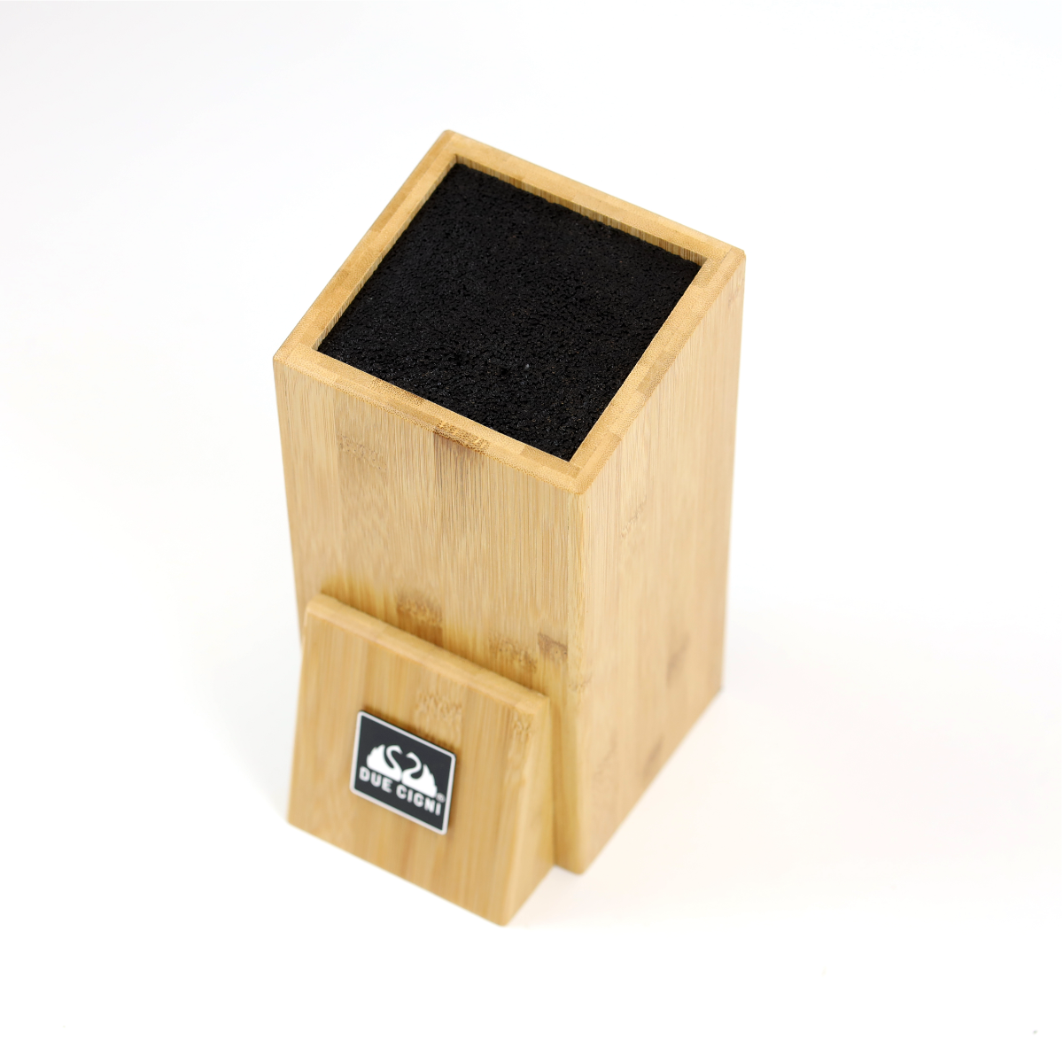 Bamboo Knife Block top