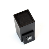 Black Knife Block Top Side View