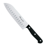 Classica 7 Inch Full Tang Santoku Kitchen Knife with Scallops