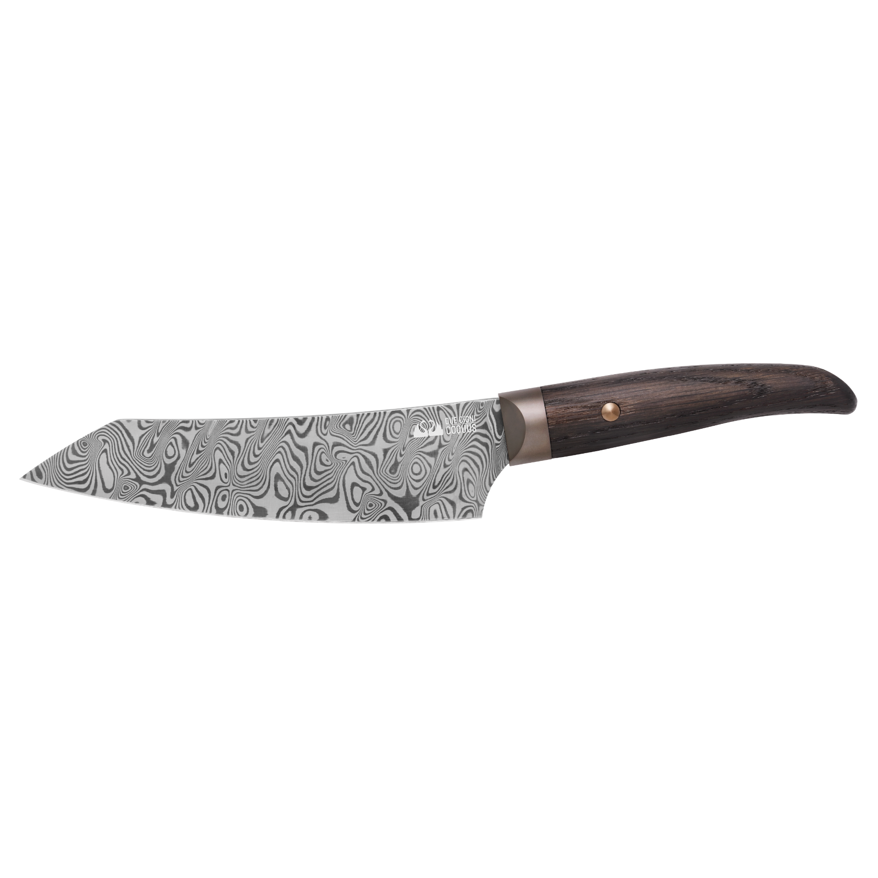 Coquus Kengata Knife in Herringbone Damascus - Made to Order