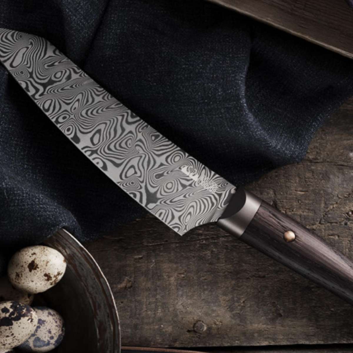 Damascus Santoku Knife