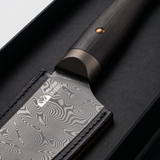 Coquus Kengata Knife in Herringbone Damascus - Made to Order