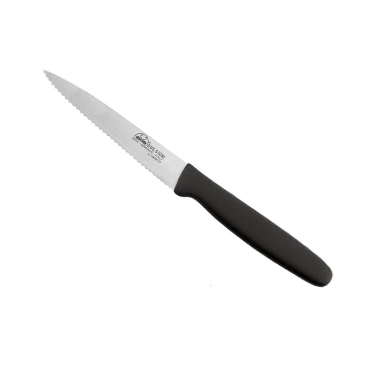 Basics 4 Inch Steel Kitchen Serrated Paring Knife