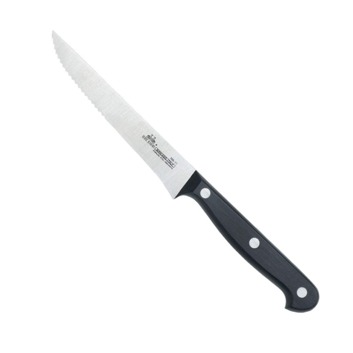 4 Serrated Dinner Steak Knives – DueCigni Cutlery